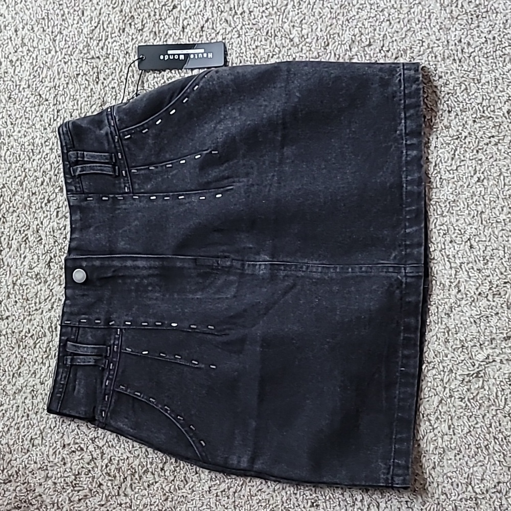 SOLD Denim Mini Skirt